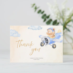 Bearly Wait Baby Shower Tacksamhetskort Tack Kort