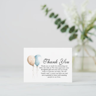 Bearly Wait Baby Shower Thank You Card Anteckningskort