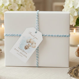 Bearly Wait Neutral Baby Shower Presentetikett