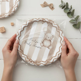 Bearly Wait Neutral Teddy Baby Shower