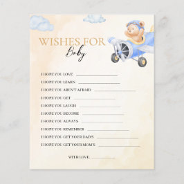 Bearly Wait önskar Baby Flying Bear Baby Lek