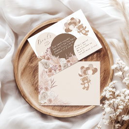 Bearly Wait Teddy Bear Neutral Books for Baby Tilläggskort