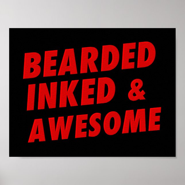 Bearmad, Indragen och Fantastisk Poster (Framsidan)