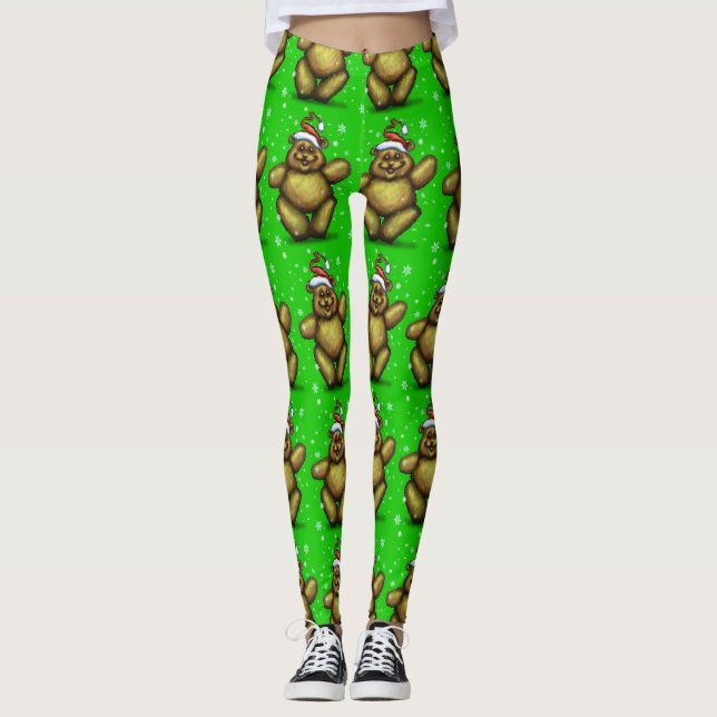 Bearry-jul Leggings (Framsida)