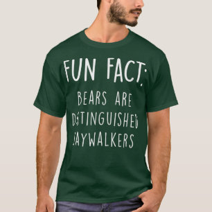 Bears är hedersbetänkta Jaywalkers Funny Animal Pu T Shirt