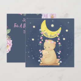 Bears Baby Shower-inbjudan Julkort