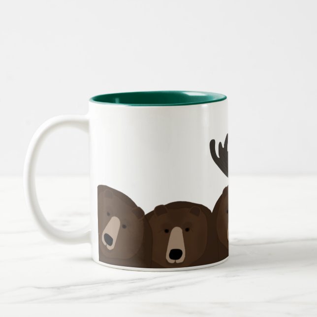 Bears Bears Moose Mugg (Vänster)