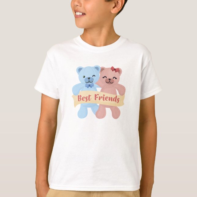 Bears Best Friend T Shirt (Framsida)