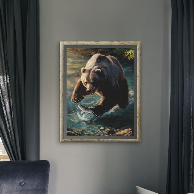 Bears Bounty: Fiskeankomst Poster (Skapare uppladdad)