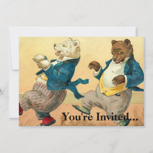 Bears Dancing Inbjudan
