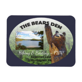 Bears Den Anpassade Magnet