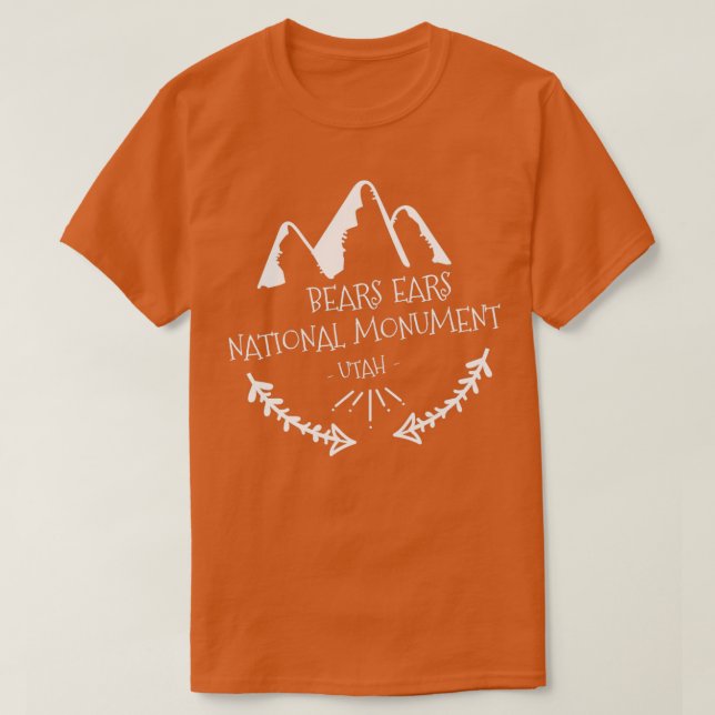 Bears Ears National Monument T Shirt (Design framsida)