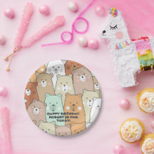 Bears grattis på födelsedagen Party