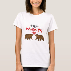 Bears & Hearts Valentine Day T-Shirt