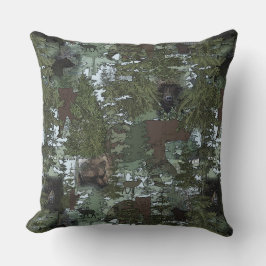 Bears in the Beautiful Woods Kudde