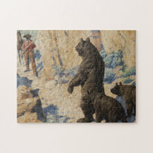 Bears in the Väg 1904 William Robinson Leigh