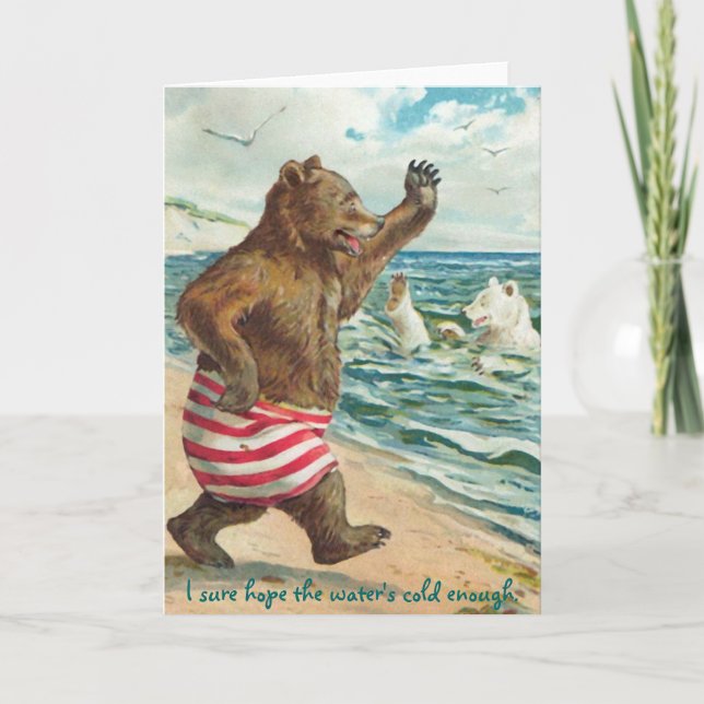 Bears Morgon Simma Kort (Framsida)