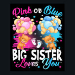 Bears Nk Or Blue Big Sister Loves You Gender Revea Poster<br><div class="desc">Bears Nk Or Blue Big Sister Loves You Gender Reveal</div>