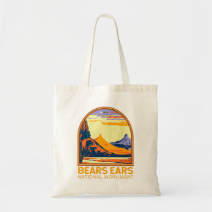 Bears Öron National Monument Utah Retro Tygkasse