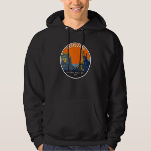 Bears Öron National Monument Utah Vintage Circle Hoodie