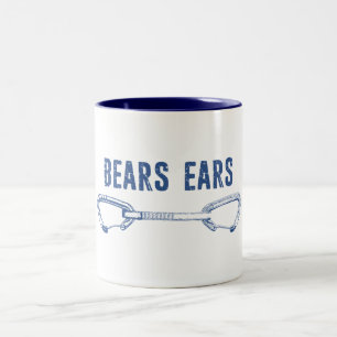 Bears Öron Sten klätterkvitto Två-Tonad Mugg