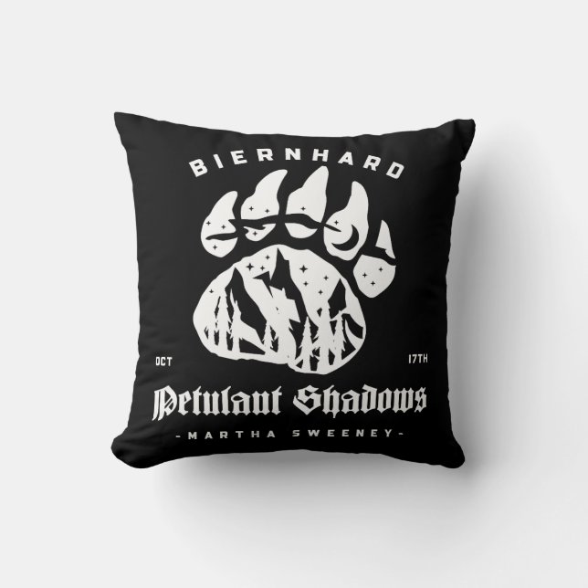 Bears Petulant Shadows Two-Tone Kudde (Framsida)