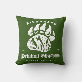 Bears Petulant Shadows Two-Tone Kudde