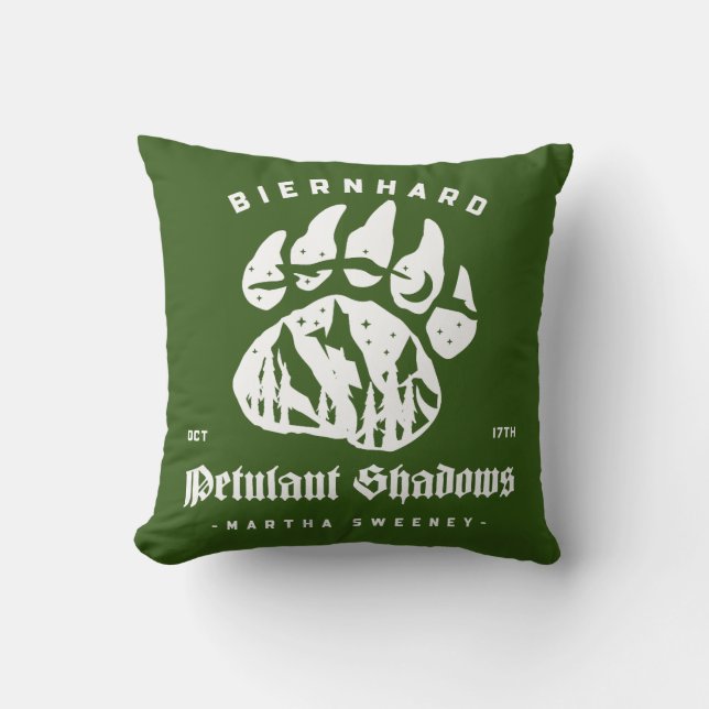 Bears Petulant Shadows Two-Tone Kudde (Framsida)