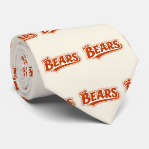 Bears Sports Team Necktie Slips