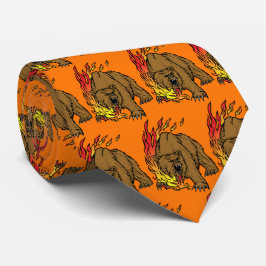 Bears Team Mascot Football Basketball Necktie Slips