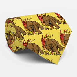 Bears Team Mascot Football Basketball Necktie Slips