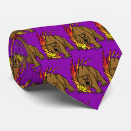 Bears Team Mascot Football Basketball Necktie Slips