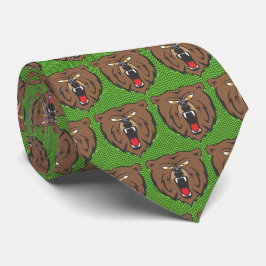 Bears Team Mascot Football Necktie Slips