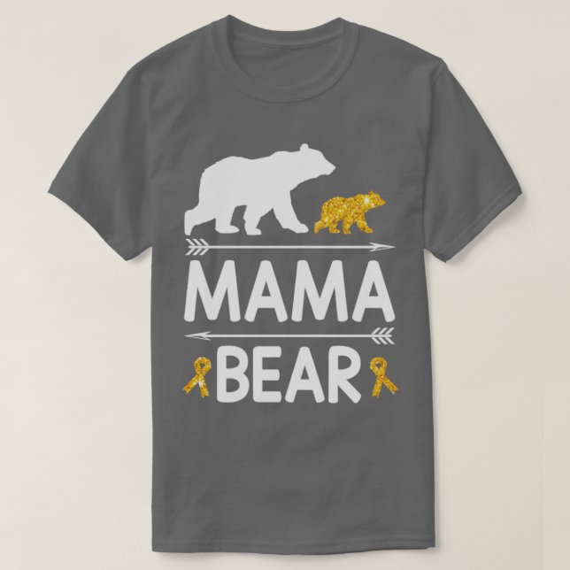 Bears Walking ToTillsammans Mamma Mor Mamma Son Da T Shirt (Design framsida)