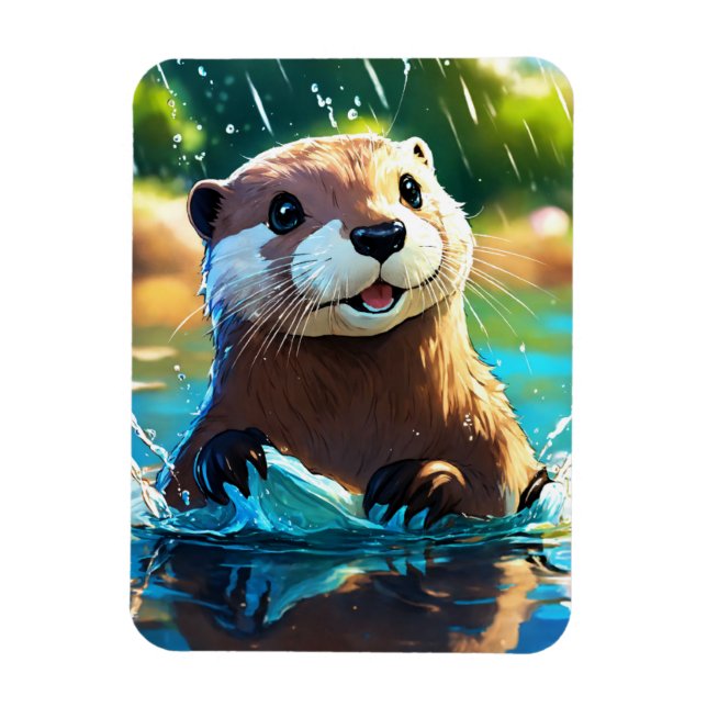 #Bear'sFlexiblePhotoMagnet Magnet (Vertikal)