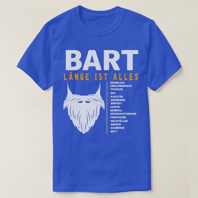 Beart Carrier Beards Beards Lengths Manar Manar T Shirt (Design framsida)