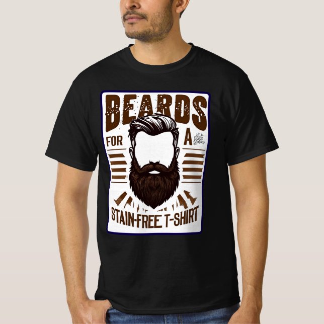 Beartar för en fläckfri skjorta t shirt (Framsida)