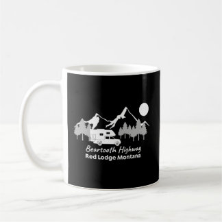 Beartooth Highway Red Lodge Montana Lastbil Camper Kaffemugg