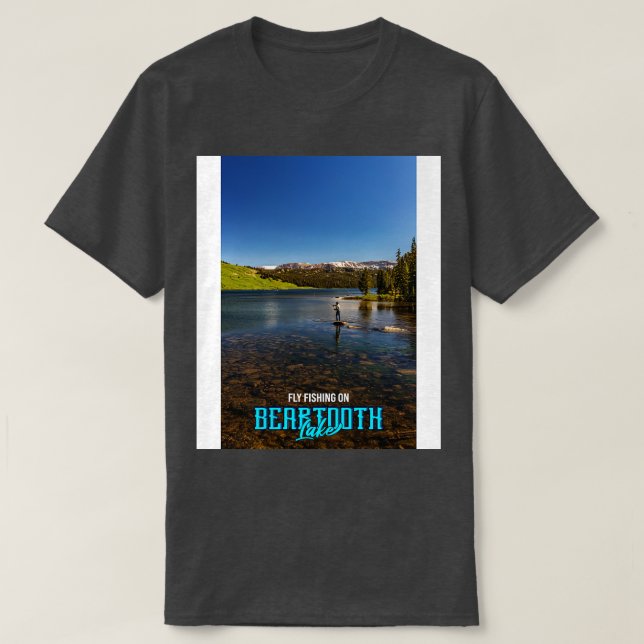 Beartooth Highway Wyoming och Montana TShirt 11 T Shirt (Design framsida)