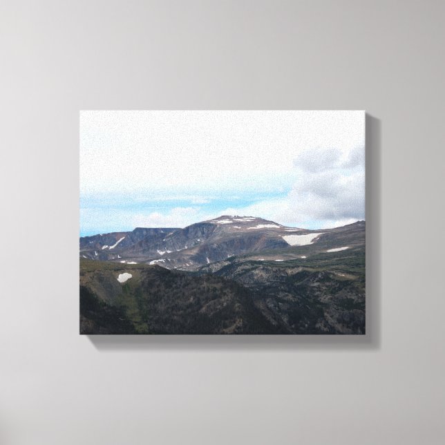 Beartooth Pass Färg 11x14 Canvastryck (Framsida)