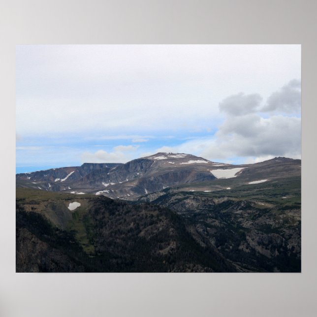 Beartooth Pass Färg 16x20 Poster (Framsidan)
