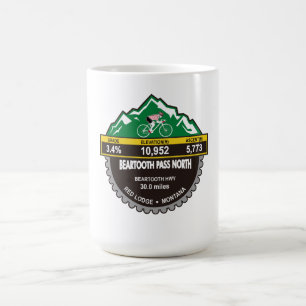 BEARTOOTH PASS NORTH- RED LODGE, MT -"MOUNTAIN" KAFFEMUGG