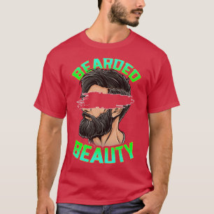Bearuty Face Hair Growth Manar Ansikte Stil F T Shirt