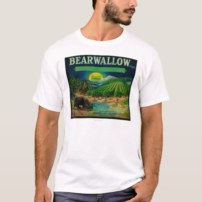 Bearwallow Apple lådaLabelHood flod, ELLER Tröja (Framsida)