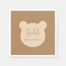 Beary 1:a födelsedagen Party