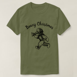 BEARY CHRISTMAS BEAR T SHIRT