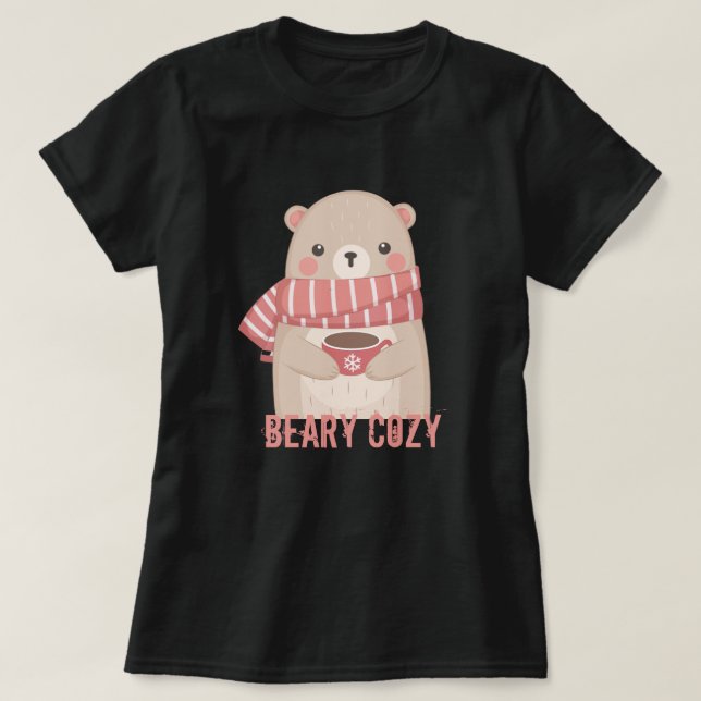Beary Cozy T-Shirt (Design framsida)
