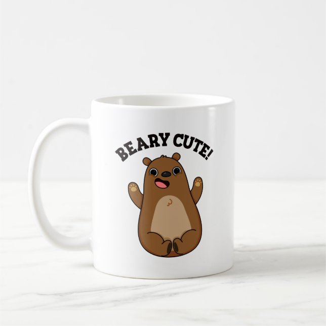 Beary Cute Nalle Pun Kaffemugg (Vänster)