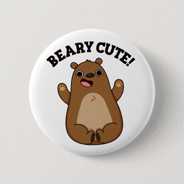 Beary Cute Nalle Pun Knapp (Framsida)