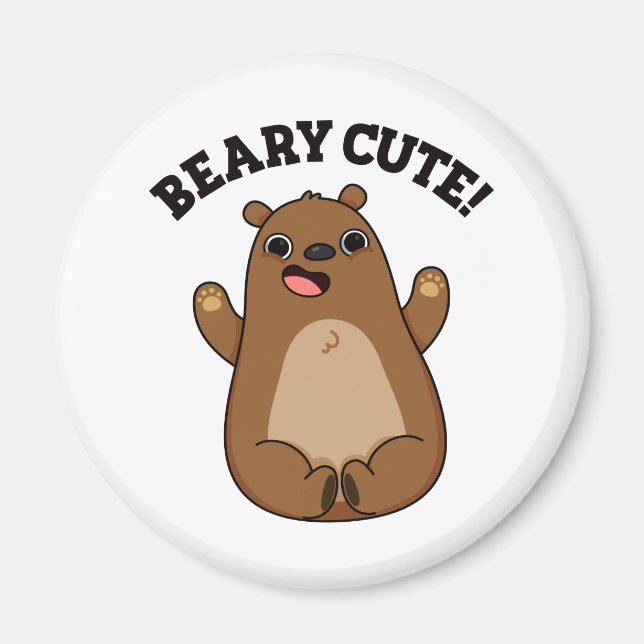 Beary Cute Nalle Pun Magnet (Framsidan)